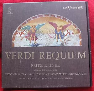 VERDI REQUIEM Fritz Reiner VIENNA PHILHARMONIKER - Zwei LPs & Farbheft im Karton - Bild 1 von 2
