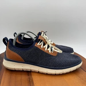 Cole Haan Generation Zerogrand Shoes Mens 10 Blue Stitchlite Comfort Oxford - Picture 1 of 11