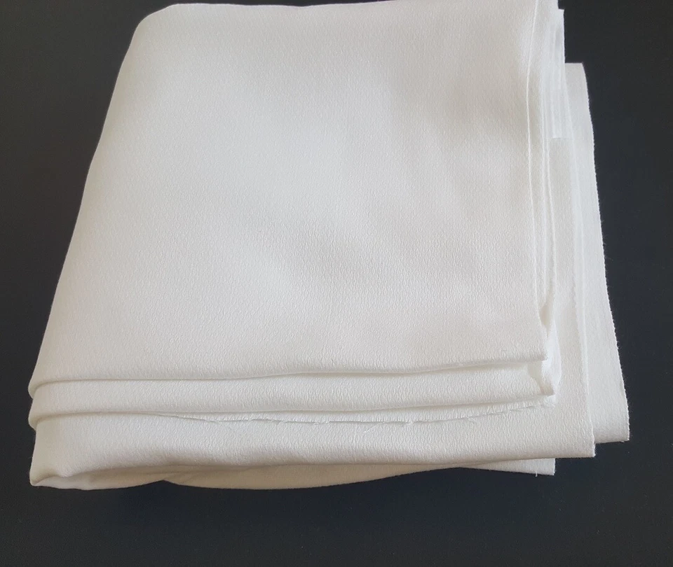 Richlin Birdseye Diaper Cloth 36" Wide by a Yard 100% cotton clean white - Image 1 of 1