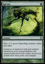 Magic the Gathering MTG Sprout (221) Time Spiral   LP