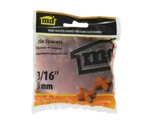 M-D Building Products 49164 espaciadores de azulejos 3/16" naranja 150 bolsas 5 mm - Imagen 1 de 1