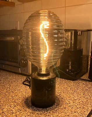 IKEA MOLNART LED Bulb 25W E26 160 lm Large Edison Style Ribbed Glass Gray Tint - Image 1 of 4