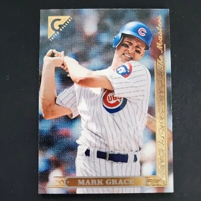 1996 Topps Gallery The Modernists Baseball Card #180 Mark Grace Cubs - Image 1 of 2