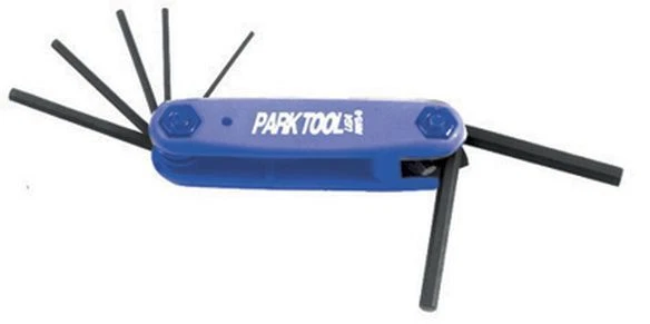 Park AWS-10 Folding Hex Allen Wrench Bicycle Tool Set New Bike Repair aws10 - Image 1 of 1