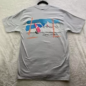 80S VINTAGE OP SHORT SLEEVE GRAPHIC TEE MENS LARGE DEAD STOCK OCEAN PACIFIC - Picture 1 of 12
