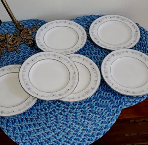 ROYAL DOULTON "ANGELIQUE" SIX Bone China 6.5" Bread & Butter Plates PERFECT - Picture 1 of 20