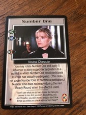 BABYLON 5 CCG CARD NEAR MINT CONDITION RARE NUMBER ONE SEVERED DREAMS UNPLAYED