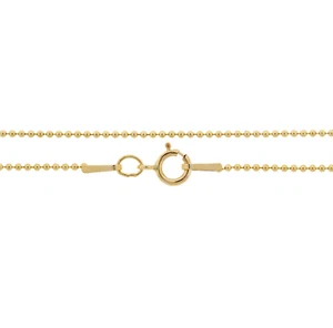 Kugelkette, 40-75cm, Goldfilled - Bild 1 von 10