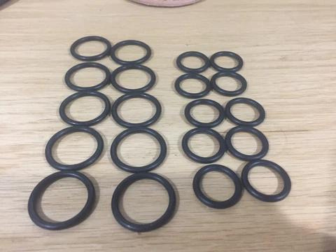 Steelcase tanker desk roller o-rings for 5 drawers Cover