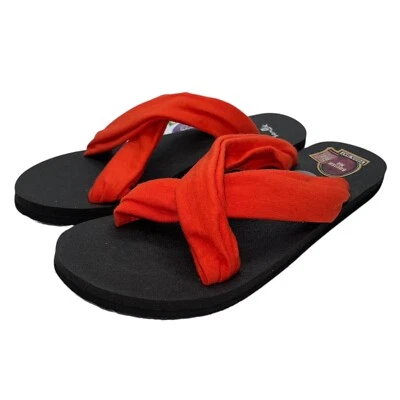 Sandalias Sanuk Chanclas Mujer Correa Cruzada Deslizables Ligeras Cómodas Yoga X Hale Foto 1 de 4