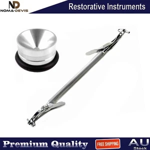 2PCS Amalgam Well Amalgam Packer Carrier Double End Dental Filler Restorative CE - Picture 1 of 5