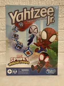 Spidey & His Amazing Friends Yahtzee Jr. Marvel Edition Board Game Spiderman - Picture 1 of 3
