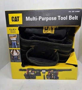 1579682 CAT, 32-48 in Waist Size Adjustment Multi-Purpose Tool Belt 0289075831 A - Picture 1 of 2