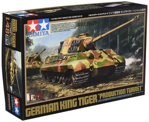 Tamiya 1/48 Militar Miniatura Serie Nº36 Ejército Alemán Tanque Pesado King Tiger - Imagen 1 de 4