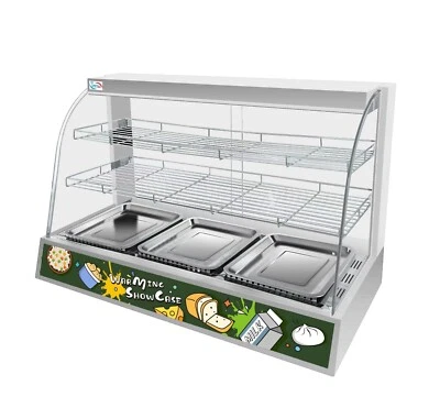 New Electric Counter top Catering Hot Food Display Showcase Warm Cabinet - Image 1 of 2