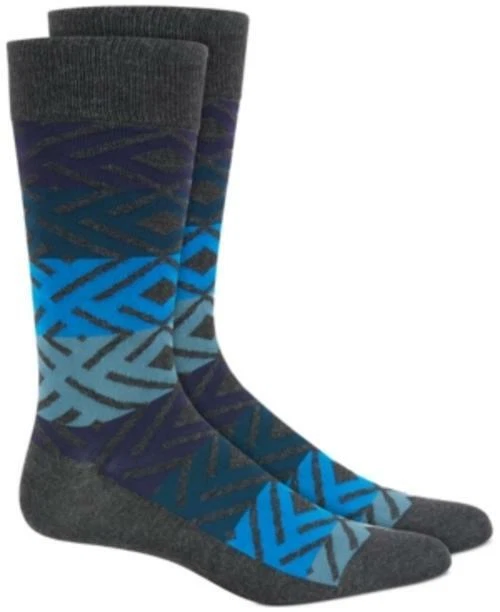 MSRP $10 Alfani Men's Printed Socks Size One Size - Image 1 of 1
