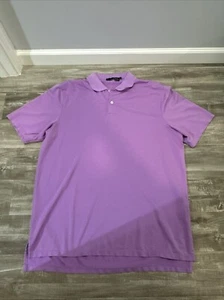 Camisa Polo RLX Ralph Lauren Para Hombre Talla L Lavanda Golf - Imagen 1 de 7