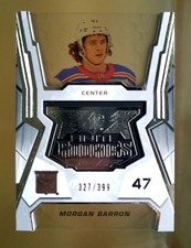 2021-22 SPx Silver Finite Rookies Morgan Barron #'d 327/399