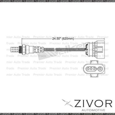 New WALKER Pre-Catalytic Oxygen Sensor For Audi A6 2.8 APR 6 Cyl #EGO-185 - image 1 of 2