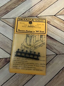 HO Scale Details West - Round Cab & Body Vents pkg (12) - VE-121 - Picture 1 of 2