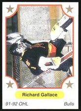 1991-92 7th Inning Sketch OHL #61 Ryan Merritt 