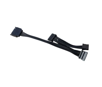 Sata 1 zu 3 Festplatten Stromkabel HDD SSD 15pin Festplatte Strom Kabel Adapter - Bild 1 von 2