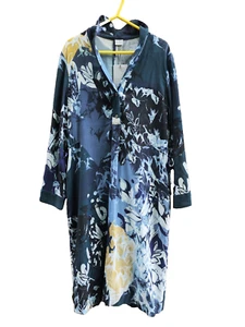 Poetry Abstract Floral blue Dress UK Size UK 14 / DE 40 / US 10 - Picture 1 of 11