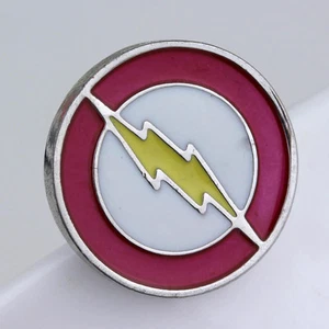 The Flash Logo Metall Pin DC Comics Brosche Requisite Abzeichen CW - Bild 1 von 7