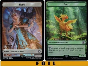 1x MTG - HERO \\ BIRD TOKEN #09/17 - FOIL - Final Fantasy - Picture 1 of 1