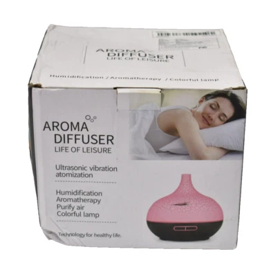 Aroma Diffuser Life Of Leisure Ultrasonic Vibration Colorful Lamp Purify - Image 1 of 4