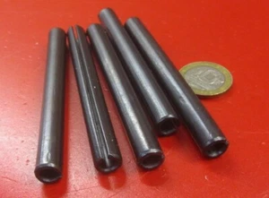 Steel Slotted Spring Pin, 3/8" Dia x 3.50" Length, 20 pcs - Picture 1 of 15