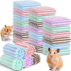 Moukeren 20Pcs Guinea Pig Fleece Bedding Blankets Bulk Washable Small Animal ... - Picture 1 of 3