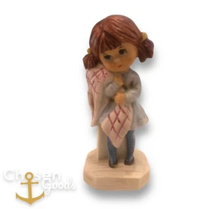 Vtg Moppets Everybody Needs Security Girl Figurine Fran Mar Gorham Japan 1971 - Picture 1 of 3