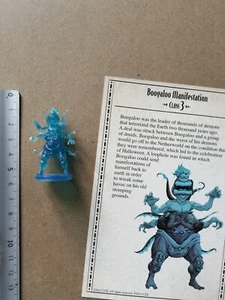 SPECTRE DE BOOGALOO MANIFESTATION  MINIATURE+ENGLISH CARD/GHOSTBUSTERS G653 - Imagen 1 de 1