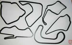 Arte de pared de pista impreso en 3D de circuitos del Reino Unido - Scuderia GP - Imagen 1 de 15