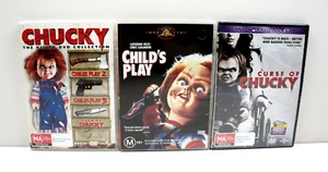 Chucky DVD Bundle Child's Play 1 2 3 Seed Of Chuck Curse Of Chucky Region 4 PAL - Picture 1 of 10