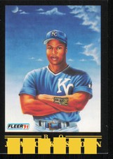 1991 Fleer Pro-Visions #5 Bo Jackson/Bio says 6', others/have him at 6'1"