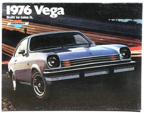 Chevrolet Vega 1976 original folleto de ventas premium ~ 16 páginas ~ 8,5" X 11" - Imagen 1 de 10