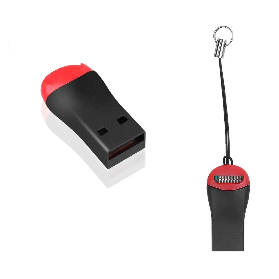 MICRO SD KARTENLESER SPEICHERKARTE ADAPTER USB STICK LESEGERÄT PC von Hama