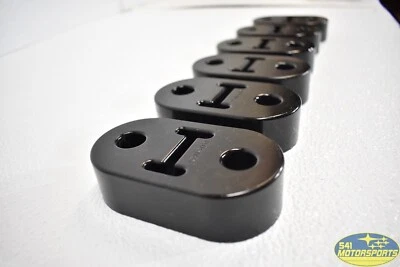 Juego de 5 colgadores de escape Kartboy 12 mm negro para modelos Subaru 2008-2014 WRX STI Foto 1 de 3