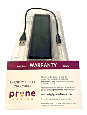 Mophie Power Boost Portable Battery Charger USB-A USB-C Inputs 10K 10000mAh READ - Image 1 of 4