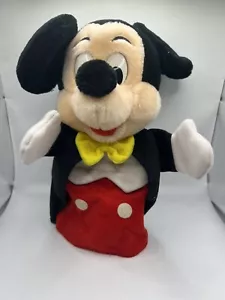 Vintage, Disneyland Souvenir Mickey Mouse Plush, Hand Puppet, Disney World - Picture 1 of 3