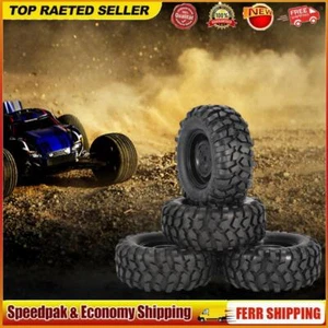 4x 1.9 Inch Durable Rubber Wheel Rim Tire Beadlock for Traxxas AXIAL SCX10 90046 - Bild 1 von 11