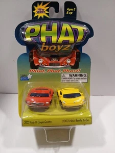 Phat Boyz 2003 AUDI TT QUATTRO COUPE & 2003 NEW BEETLE TURBO Diecast - Picture 1 of 2