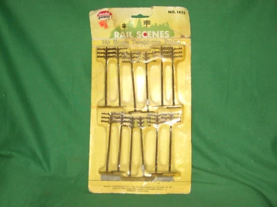 *12-PC. MODEL POWER #1452 RAILROAD TELEPHONE, POWER POLES, NOS - HO GAUGE?? - Image 1 of 4