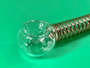 NUEVO 2021 TAZÓN DE MANO LARGO GRUESO PIPA PARA FUMAR tabaco pipas transparente FORMA FRESCA espiral - Imagen 1 de 4