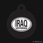 Oval Iraq Veteran Keychain Round With Tab Dog Engraved Many Colors