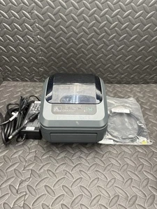 Zebra GK420d USB Ethernet Label Thermal Barcode Printer GK42-202210-000 /w AC - Picture 1 of 7