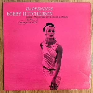 BOBBY HUTCHERSON Happenings LP on Blue Note 1967 liberty stereo post bop - Picture 1 of 6