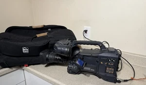 Panasonic AG-HPX300P  Pro Camcorder + Fujinon Lens. WORKING CONDITION.  - Picture 1 of 6